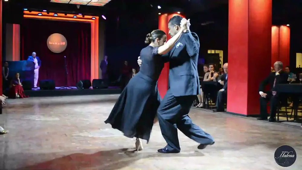 Video thumbnail for Virginia Pandolfi & Roberto Zuccarino en Milonga Malena "COMO NINGUNA" !! 1/4