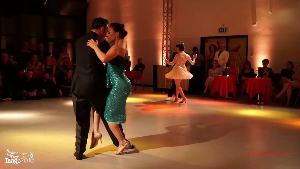 Video thumbnail for Rodrigo "Joe" Corbata y Lucila Cionci,  Fabian Salas y Lola Diaz, 15th Festival Lugano Tango 2018