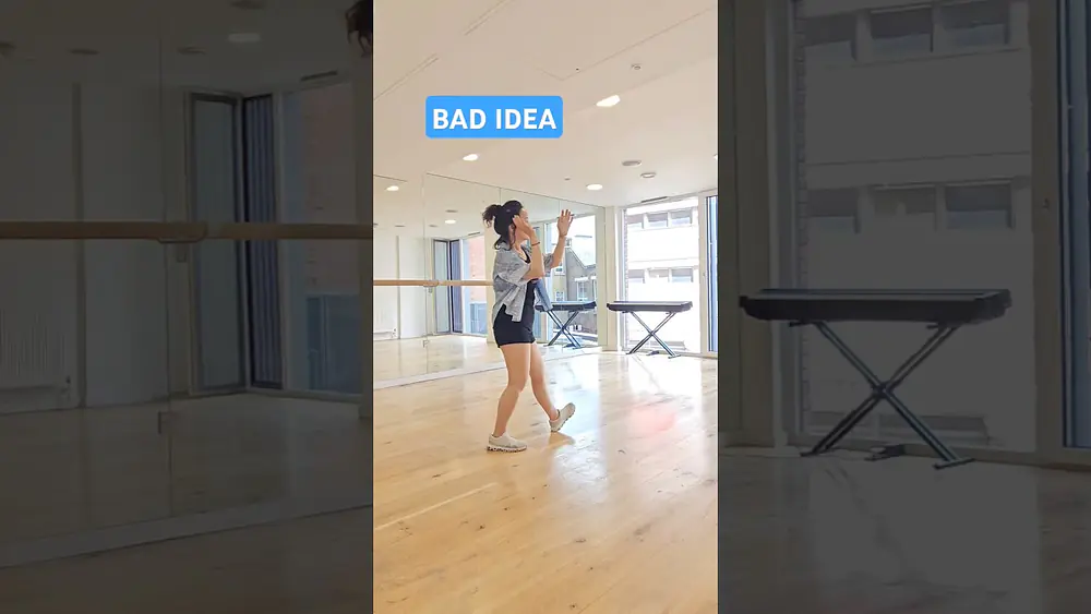 Video thumbnail of Bad Idea Line Dance #improver #초중급라인댄스 #uklinedance #linedancing