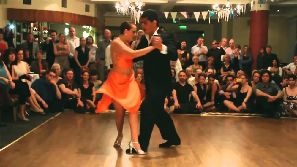 Video thumbnail for Cork Tango Festival 2014, Sabrina & Ruben Veliz,  LA SERENATA,  Orq  R  Tanturi