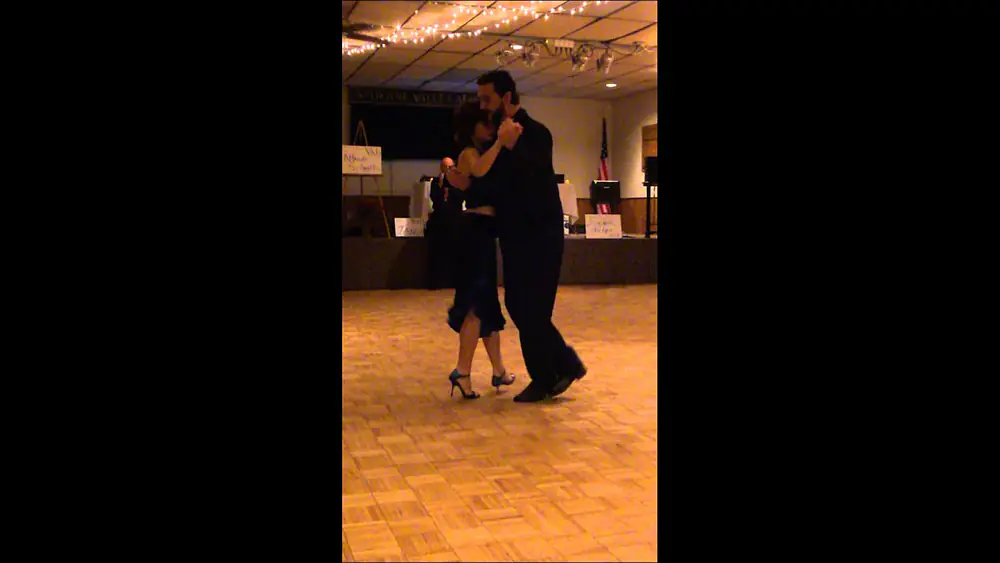 Video thumbnail for Gustavo Benzecry Sabá and María Olivera Dancing at the Grand Milonga for their Spokane workshop.