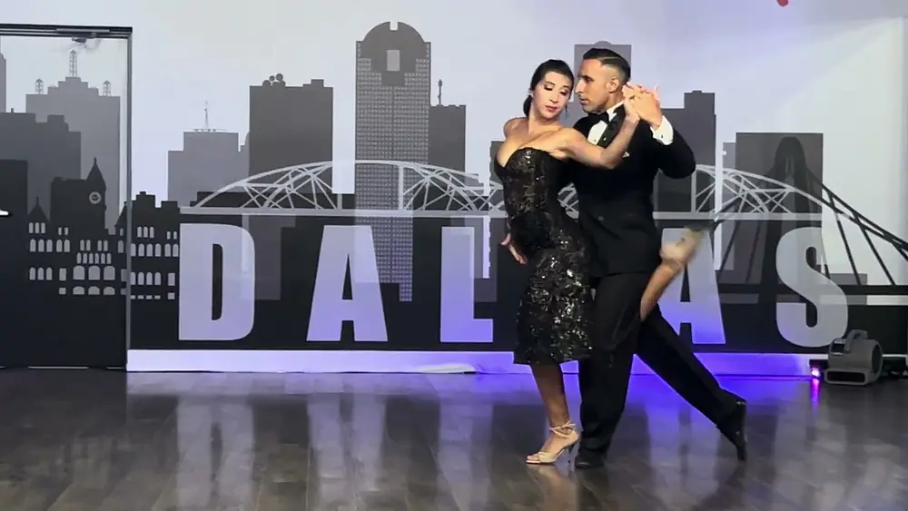 Video thumbnail for Maestro performances by Yesica Esquivel and Ariel Leguizamon in Dallas MilongaTown (4/4) Gallo Ciego