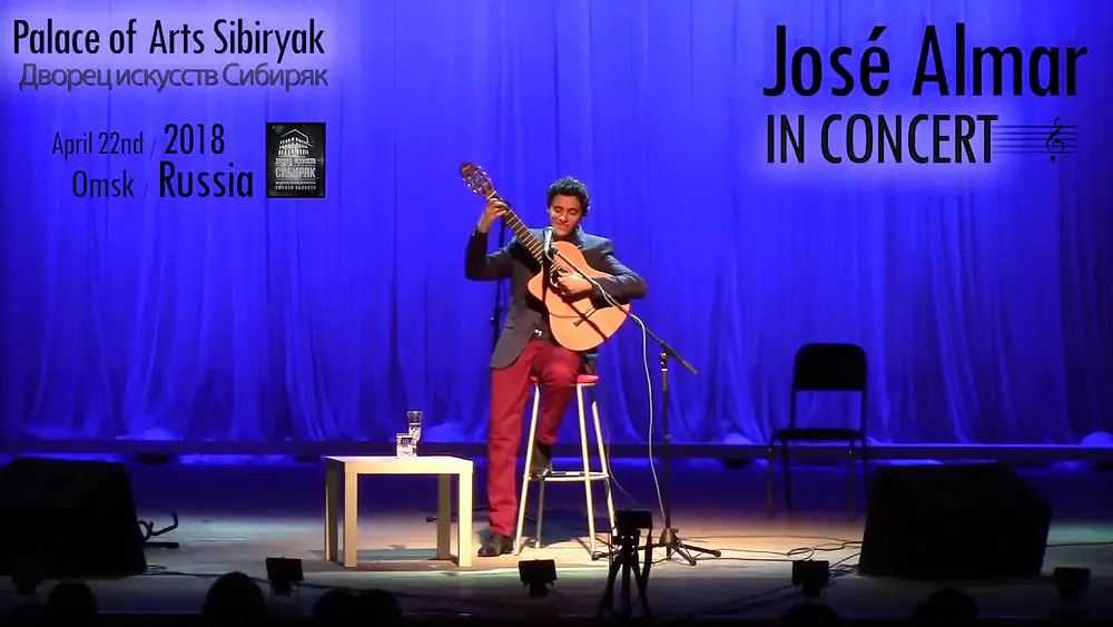 Video thumbnail for José Almar IN CONCERT - April 2018 / Omsk, Russia