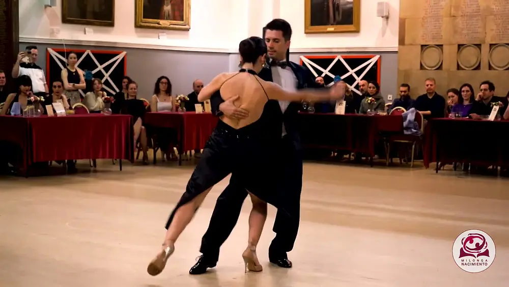 Video thumbnail for Vaggelis Hatzopoulos & Marianna Koutandou - 3/4 - Escualo (Astor Piazzolla) | Milonga Nacimiento