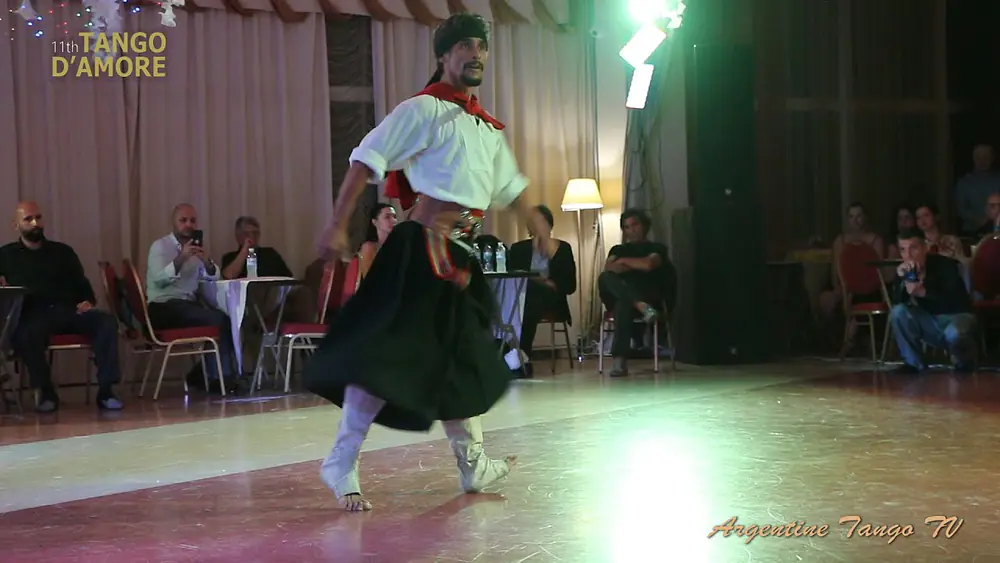 Video thumbnail for Jesus Gorgone - Malambo Sureño - Tango d'Amore Festival, Odessa 2019 - 26-07-2019