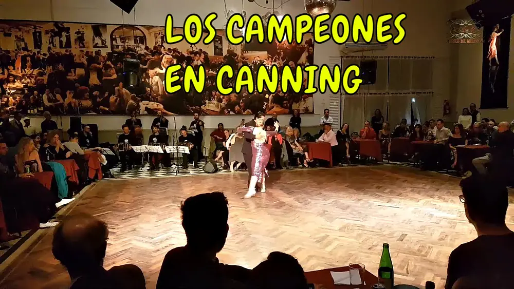 Video thumbnail for Los campeones 2022 Jeanette Erazú, Max Vera, Los Herederos del Compás tango Salon Canning