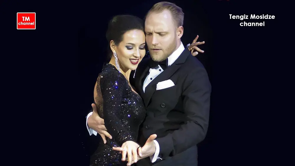 Video thumbnail for Argentine tango “La Tupungatina”. Maria and Alexandr Frolov  with “Solo Tango Orquesta”. Танго.