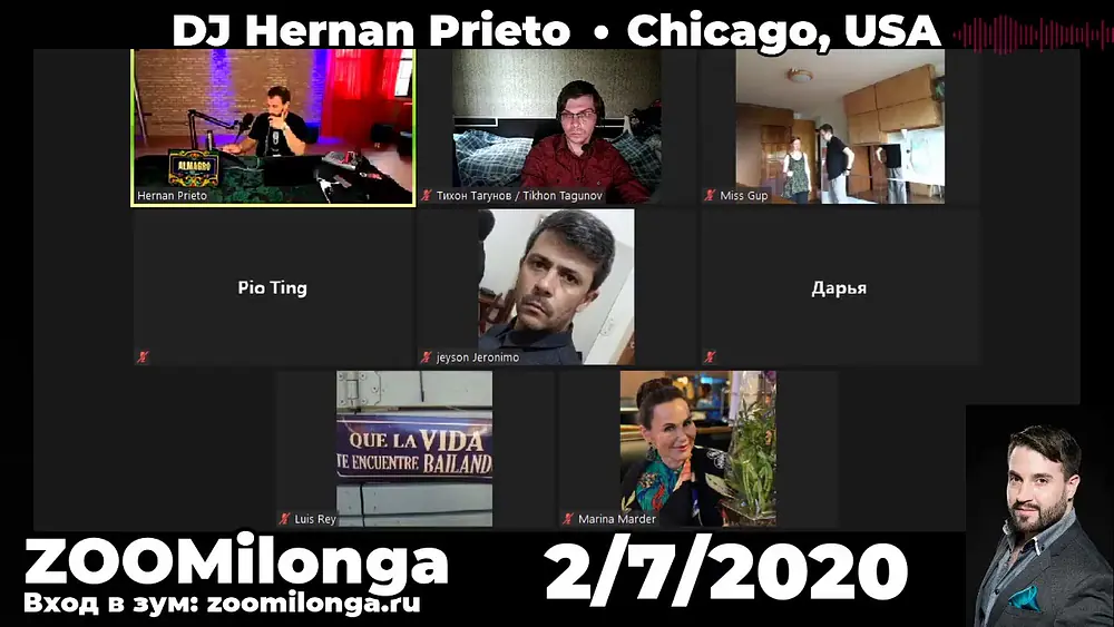 Video thumbnail for ZOOMILONGA DJ Hernan Prieto 02/07/2020