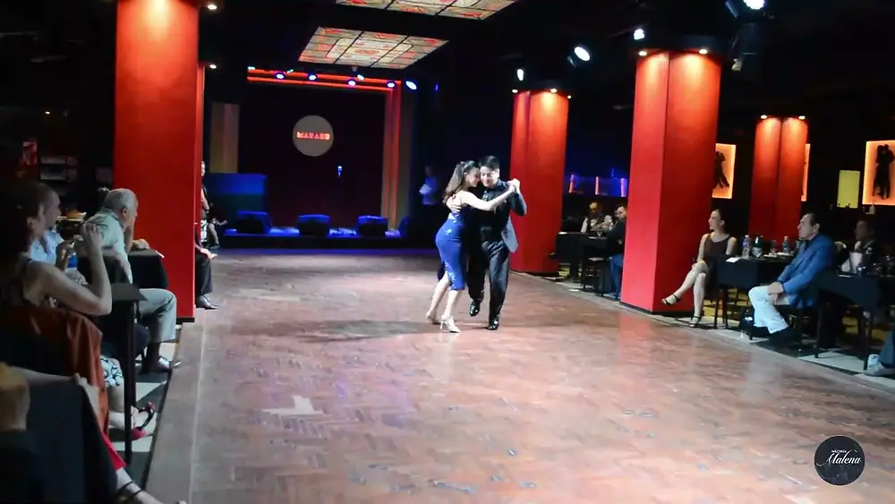 Video thumbnail for Agustina Piaggio & Carlos Espinoza en Milonga Malena - Marabu !! 2