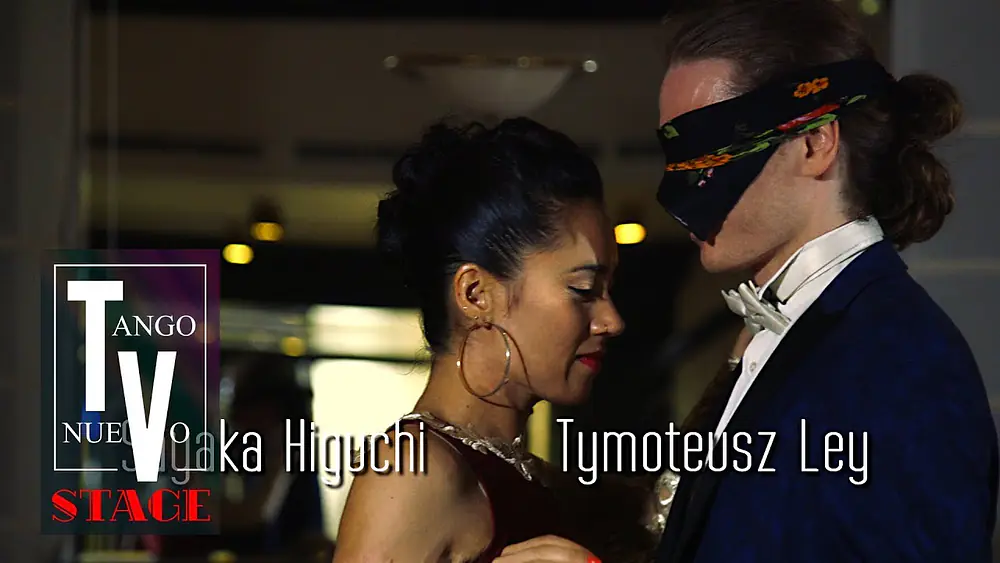 Video thumbnail for Tymoteusz Ley & Sayaka Higuchi, blindfolded improvisation - Maritime Tango Challenge 2018