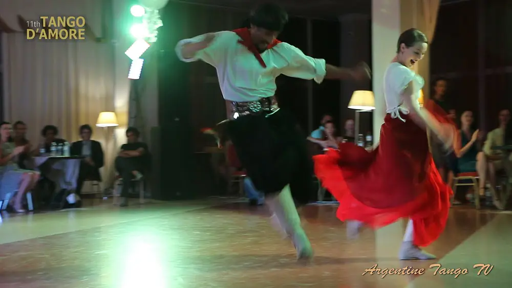 Video thumbnail for Maria Moreno y Jesus Gorgone - Malambo Norteño - Tango d'Amore Festival, Odessa 2019 - 26-07-2019