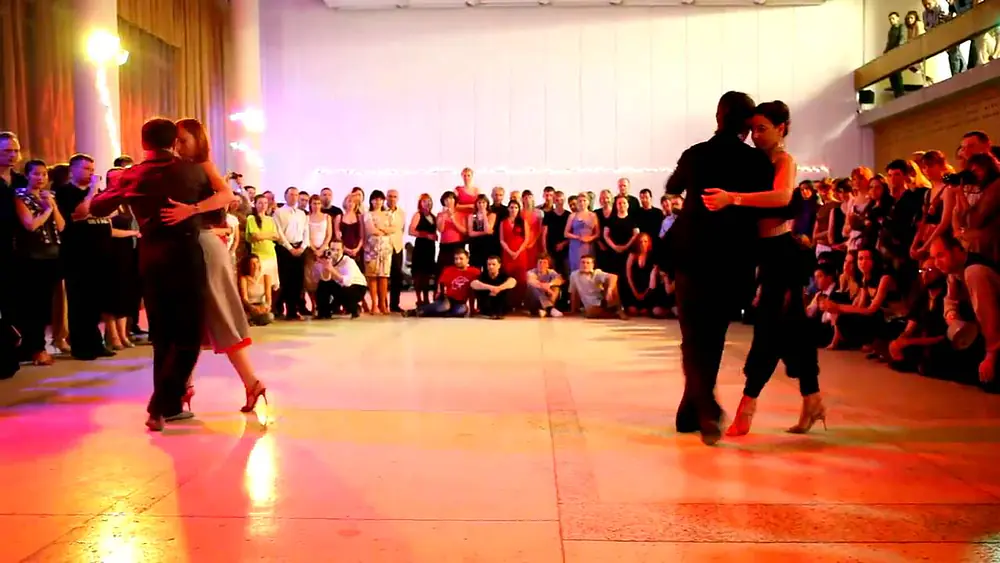 Video thumbnail for Tango Camp 2011 Final Show 1 Oliver Kolker and Silvina Valz Viacheslav Ivanov and Olga Leonova