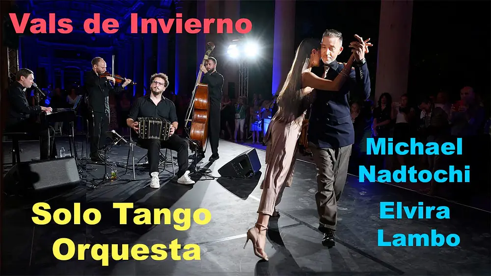 Video thumbnail for Michael Nadtochi & Elvira Lambo 5/6- SOLO TANGO ORQUESTA: Vals de Invierno