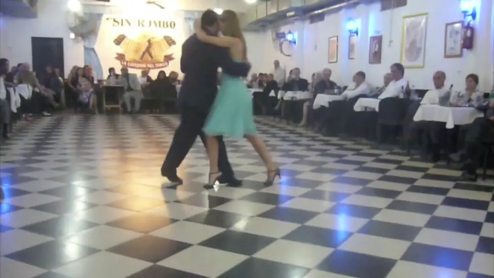 Video thumbnail for Chiara Del Savio y DIego Mohammad, Vals D´Arienzo   Club Sin Rumbo