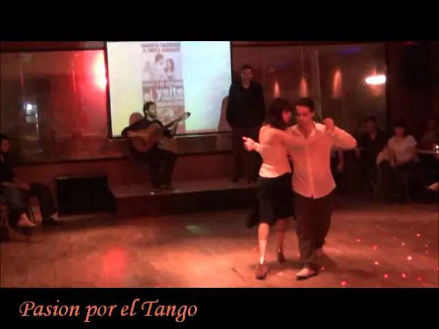 Video thumbnail for Lucila Bardach y Marcela Lavergata bailando Marion con la voz de Juan Villareal  en el YEITE