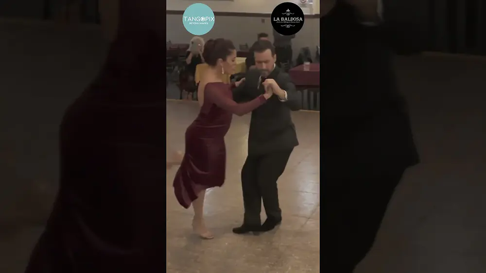 Video thumbnail for MILONGA LA BALDOSA '24 - Facundo Piñero & Vanesa Villalba dance Carlos Di Sarli - Dejame