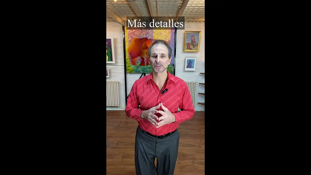 Video thumbnail for Clase de tango, técnica del paso atrás x Damián Esell
