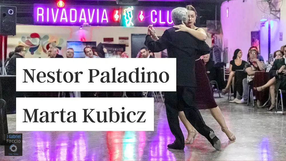 Video thumbnail for Nestor Paladino and Marta Kubicz dancing argentine tango