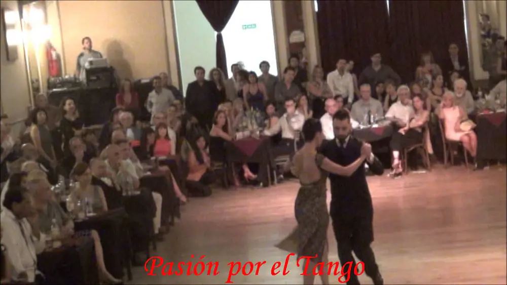 Video thumbnail for MOIRA CASTELLANO y JAVIER RODRIGUEZ Bailando el Tango PATETICO en YIRA YIRA MILONGA