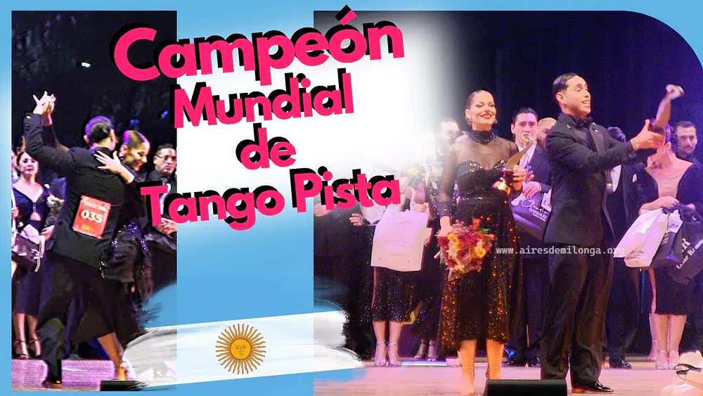 Video thumbnail for Campeon del mundo Tango pista 2023, de Argentina, Suyay Quiroga Jhonny Carvajal de Colombia