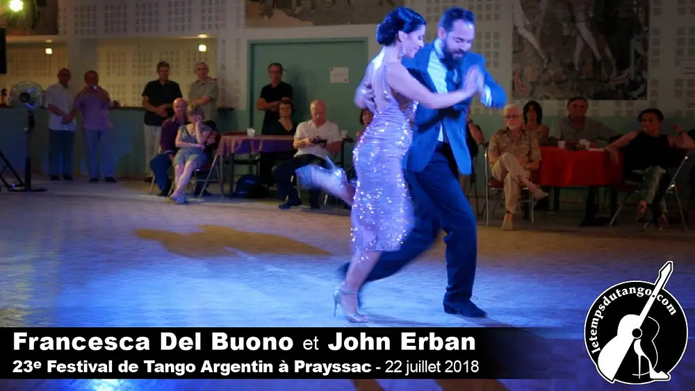 Video thumbnail for Milonga del 83 - Francesca Del Buono et John Erban - Festival de Prayssac 2018