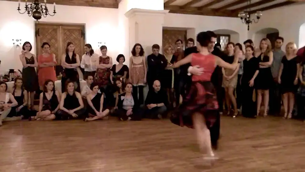 Video thumbnail for Aoniken Quiroja Bujan y Majo Marini show @ Tango Gente 7 by TangoTangent, Bucharest, Romania