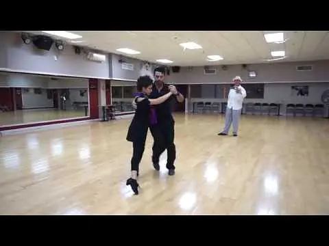 Video thumbnail for Marcos Pereira & Florencia Borgnia Tango Lesson Demo 2018 Mar 10