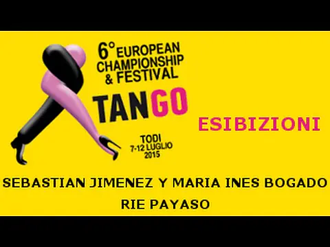 Video thumbnail for SEBASTIAN JIMENEZ Y MARIA INES BOGADO - Ríe Payaso - Todi 10/07/2015