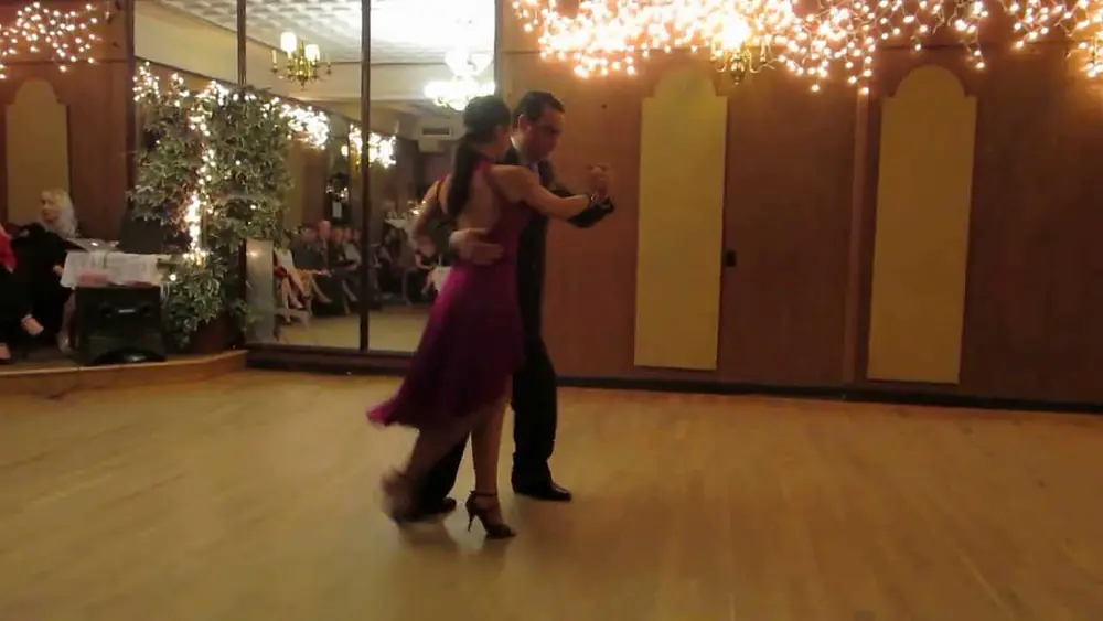 Video thumbnail for Carolina Jaurena and Andres Bravo at La Milonga Rosa for Valentines's Day