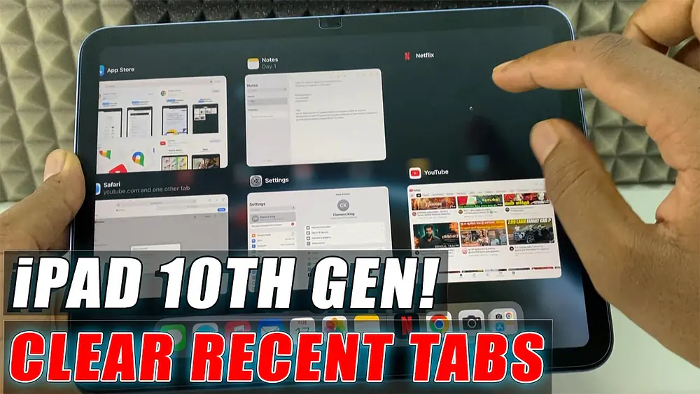 Video thumbnail of how to clear tabs on ipad 10th generation?