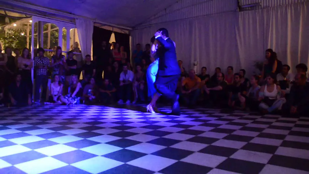 Video thumbnail for Sabrina y Ruben Veliz en La Bicicleta Milonga! 1