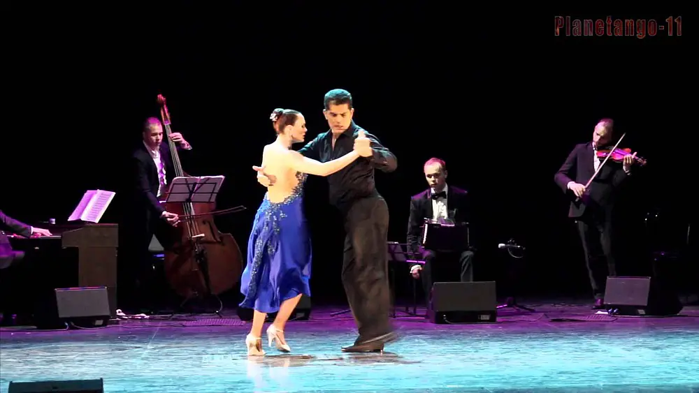 Video thumbnail for Ruben & Sabrina Veliz and Solo Tango Orquesta (A. Agri - Jacinto Chiclana) Planetango-11