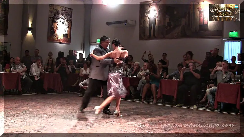 Video thumbnail for Julio Balmaceda, Virginia Vasconi y Color Tango Orquesta  Salon Canning