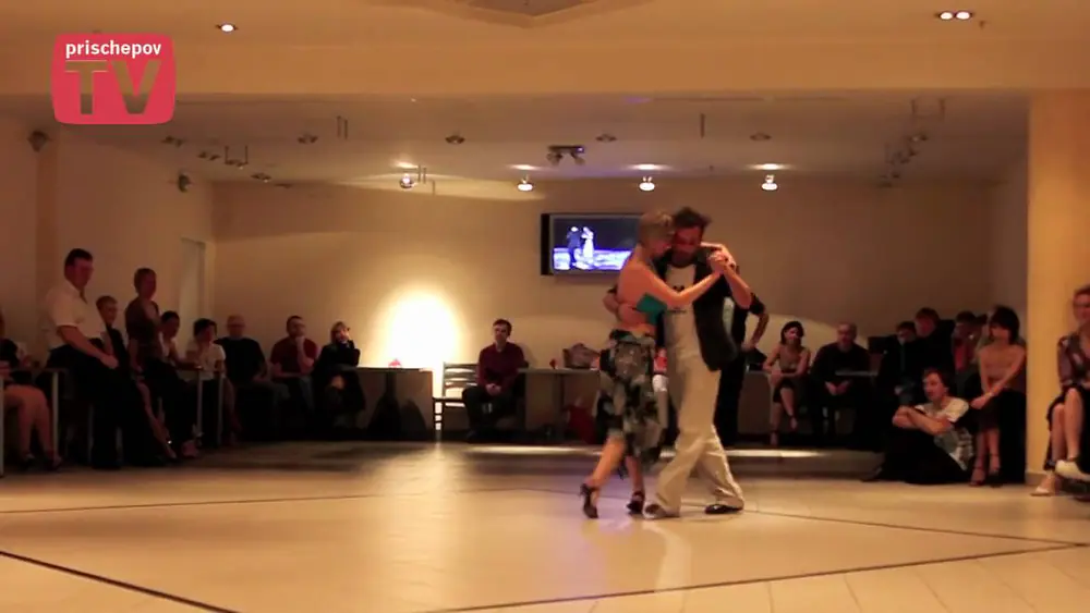 Video thumbnail for Milonga. Giggio Giovanni & Anna Zyuzina, Russia, Moscow, Milonga "Le Cafe" 16.10.2009