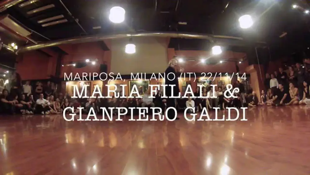 Video thumbnail for Gianpiero Galdi & Maria Filali, FULL SHOW HD in Mariposa, Milan
