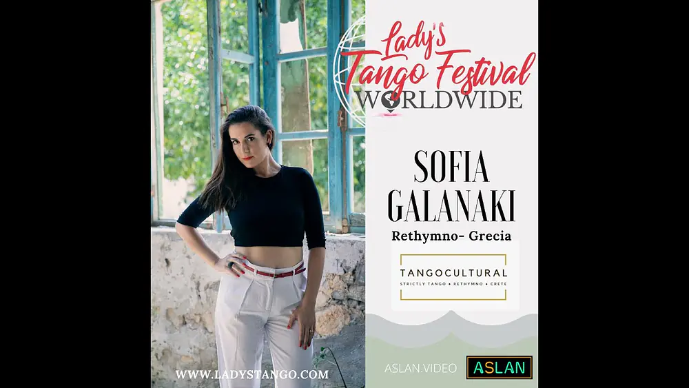 Video thumbnail for Lady´s tango Worldiwide 2021  present to Sofia Galanaki from ⁣Rethymno - Grecia