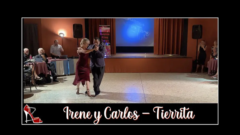Video thumbnail for Irene "Trenzas" Natali y Carlos Estigarribia 2/4 - Tierrita (J D'Arienzo) - Buenos Aires Tango Club