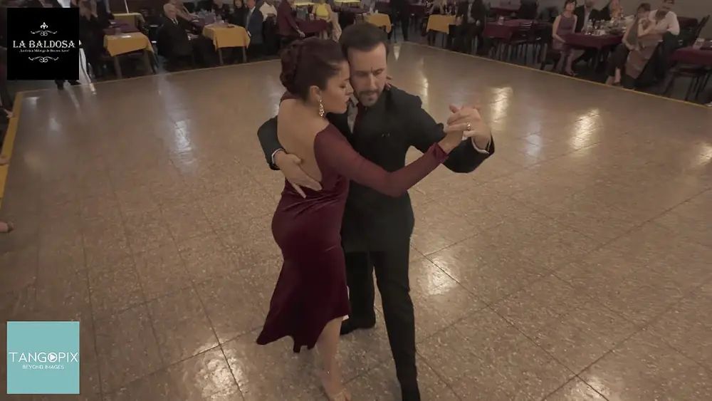 Video thumbnail for MILONGA LA BALDOSA '24 - Facundo Piñero & Vanesa Villalba dance Carlos Di Sarli - Dejame