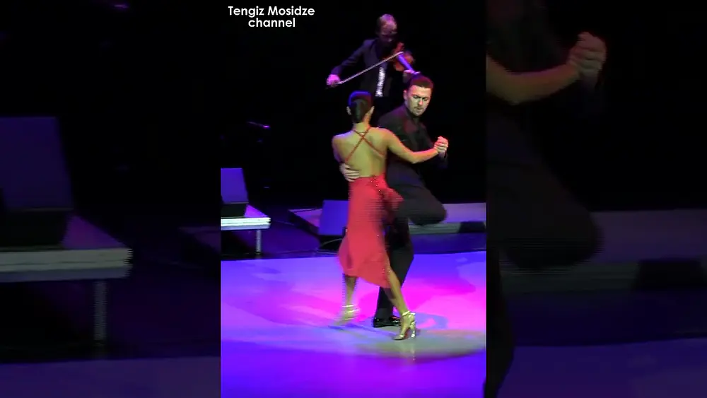 Video thumbnail for Tango dance video 💃🕺 Dmitry Vasin and Esmer Omerova. #shorts