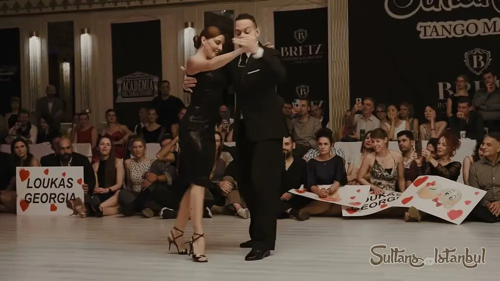 Video thumbnail for Adorables! Georgia Priskou & Loukas Balokas – Chau Pinela by Carlos Di Sarli, #sultanstango '22