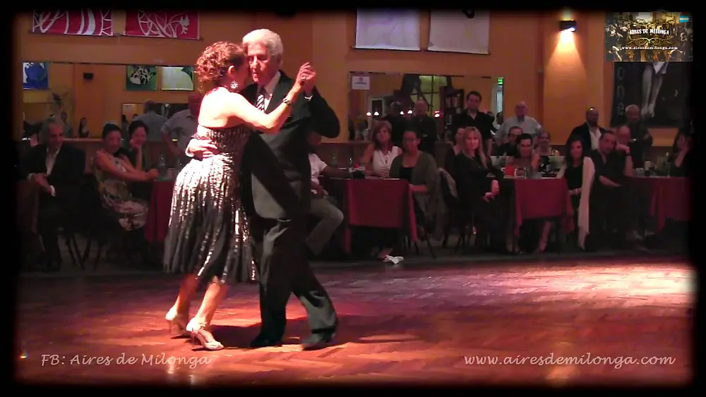 Video thumbnail for 62 años bailando tango, maestro Jorge Garcia en Salón Caning, milonga Parakultural