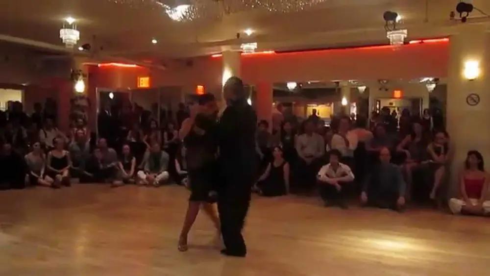 Video thumbnail for Argentine tango:Laila Rezk & Leandro Oliver - Mañana Zarpa Un Barco