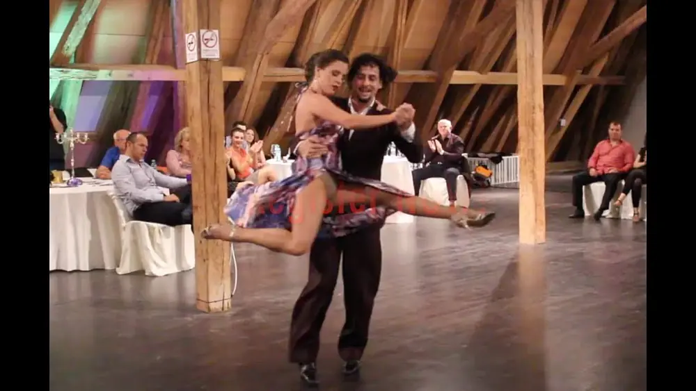 Video thumbnail for Juan Fossati Gimena Aramburu - Tango Ambassadors in Bucharest, Romania