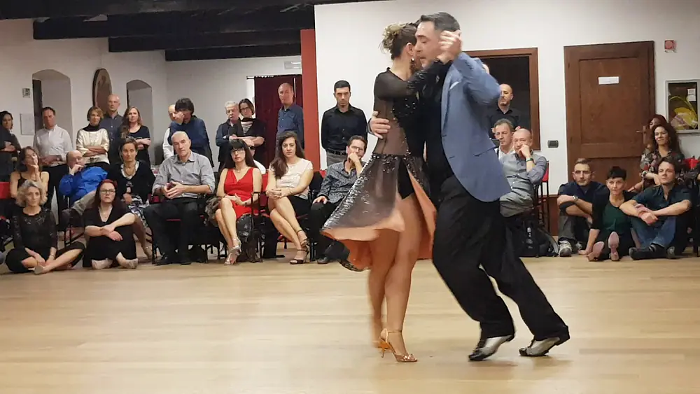 Video thumbnail for Alejandro Larenas & Marisol Morales 4 de 5 Social Tango a Trento