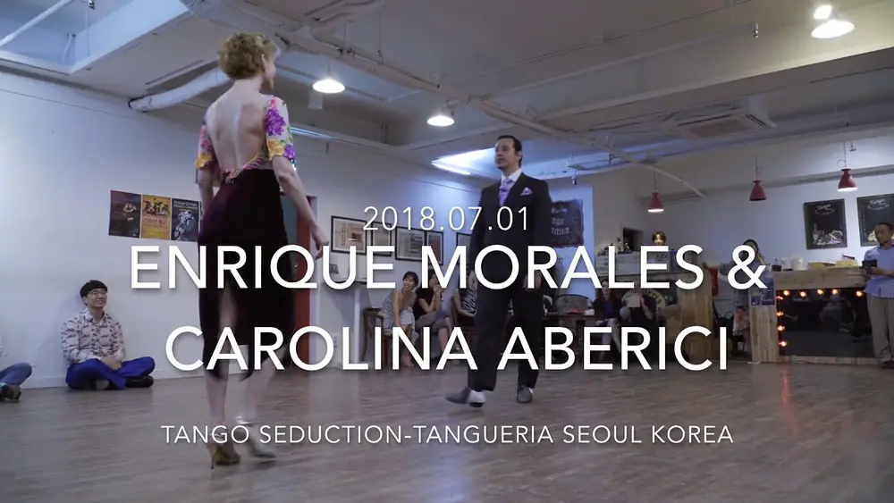 Video thumbnail for [ Tango ] 2018.07.01 - Enrique Morales & Carolina Aberici - Show No.3 (3/5)