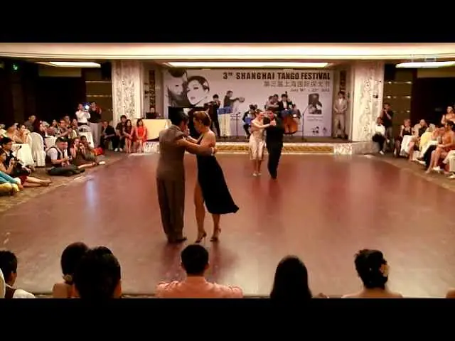 Video thumbnail for 3rd Shanghai Tango Festival performance by Ruben y Sabrina Velis; Jonatan Aguero y Vivian Yeh