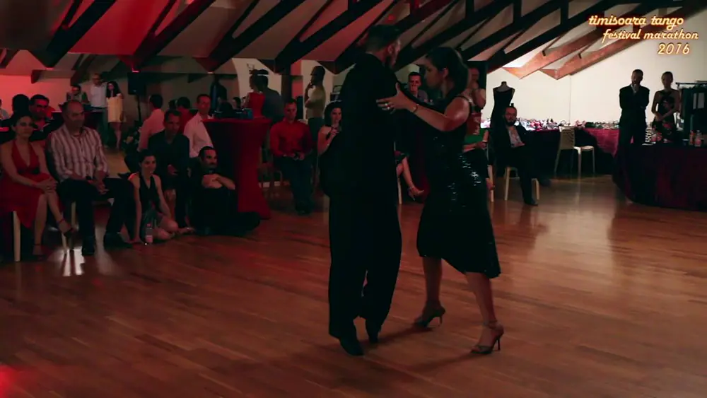 Video thumbnail for Csongor Kicsi y Juliana Maggioli, Timisoara Tango Festival 4 p1