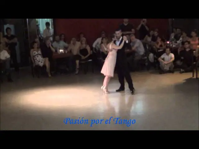 Video thumbnail for INES MUZZOPAPPA y DANTE SANCHEZ Bailando el Tango AMURADO en SOHO TANGO