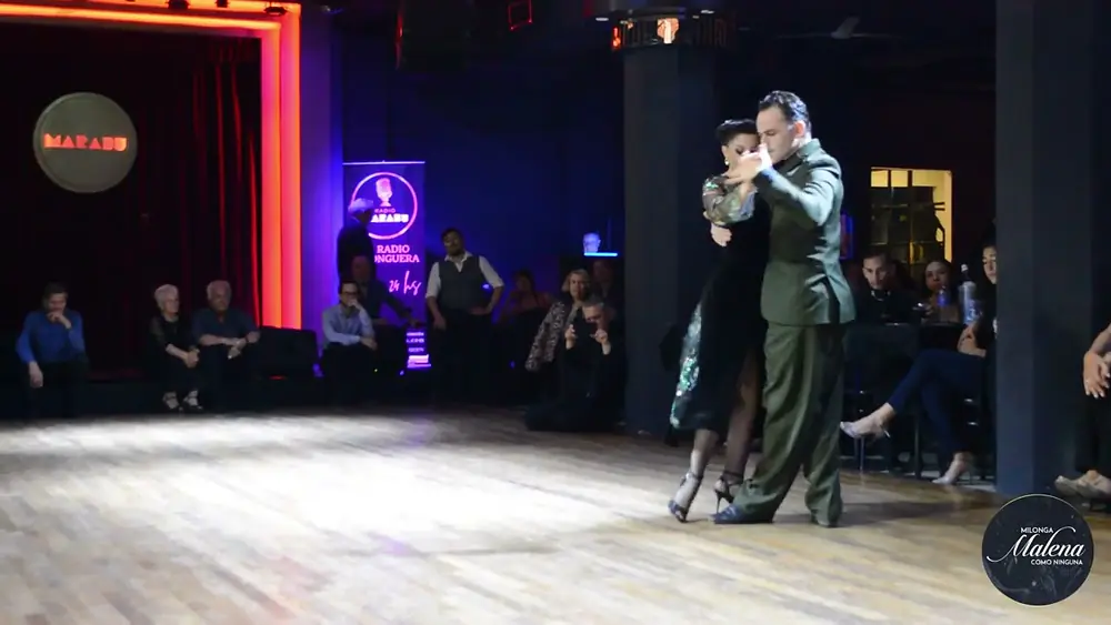 Video thumbnail for Barbara Ferreyra & Agustin Agnez en Milonga Malena "COMO NINGUNA"!! 1/3