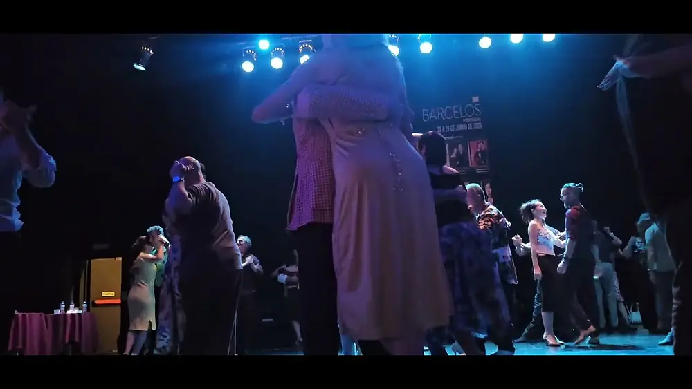 Video thumbnail for Barcelos Tango Festival, Portugal, en 27/06/25. TDJ: Ornella Simonetto - Juan D'Arienzo.